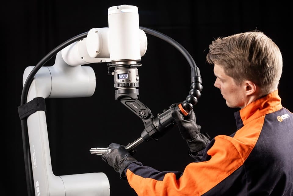 Kemppi Flexlite GXe-C cobot torch