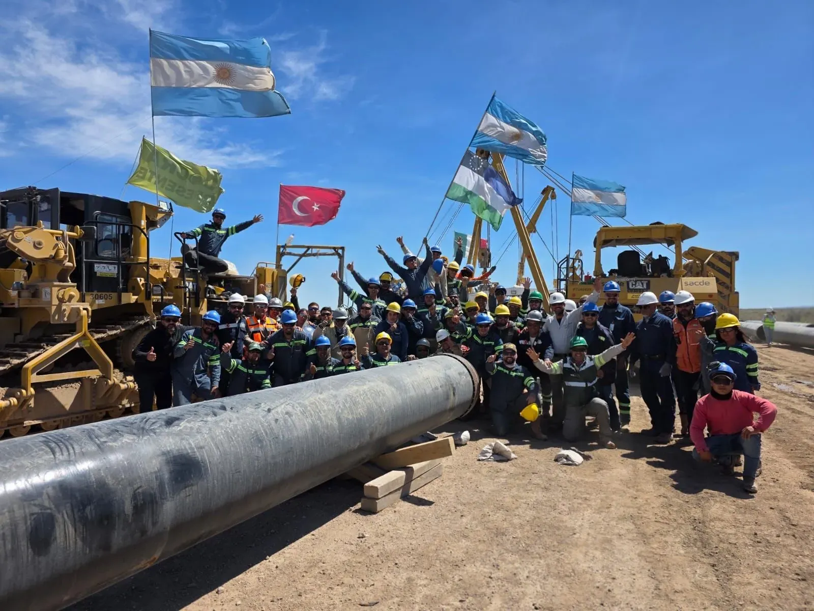 Turkish Welders Power Vaca Muerta Pipelines