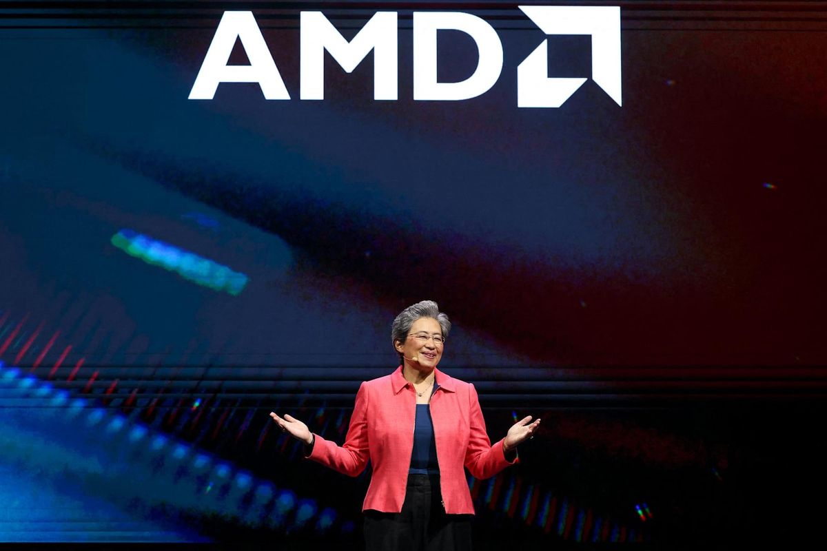 AMD · 乐观目标兑现 · 后市策略 Bull Target Reached · Forward Strategy