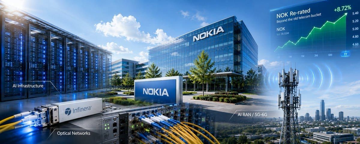 NOK · 诺基亚 · 交易机会 · Nokia · Trading Opportunity