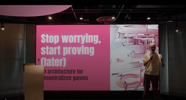 An architecture for decentralized games