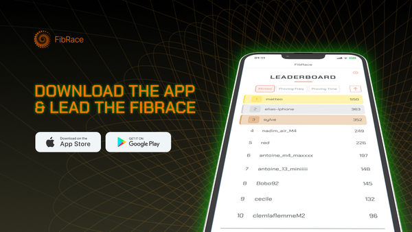 Launching FibRace: prove to win!