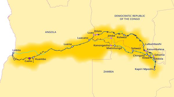 El Lobito, la vía europea al mineral africano