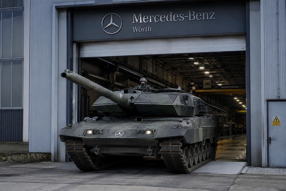 Mercedes se va a la guerra