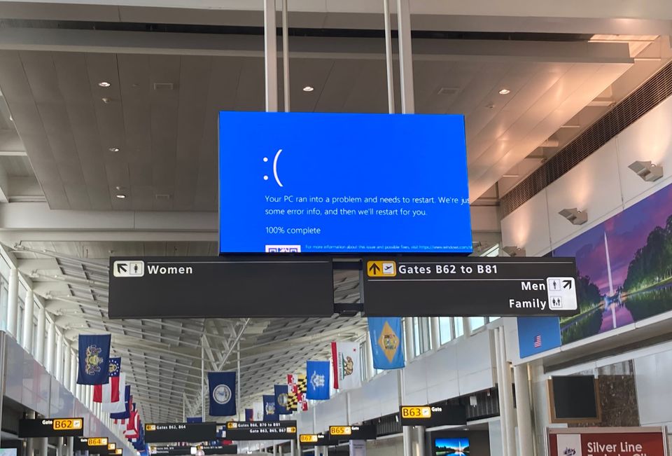 Pantallazo azul de la muerte