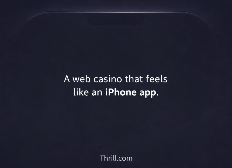 Thrill.com Is a Web Casino That Feels Like an App