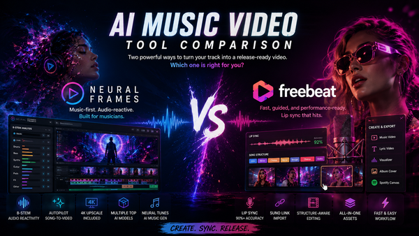 Neural Frames vs Freebeat: Which AI Music Video Generator Should You Use in 2026?