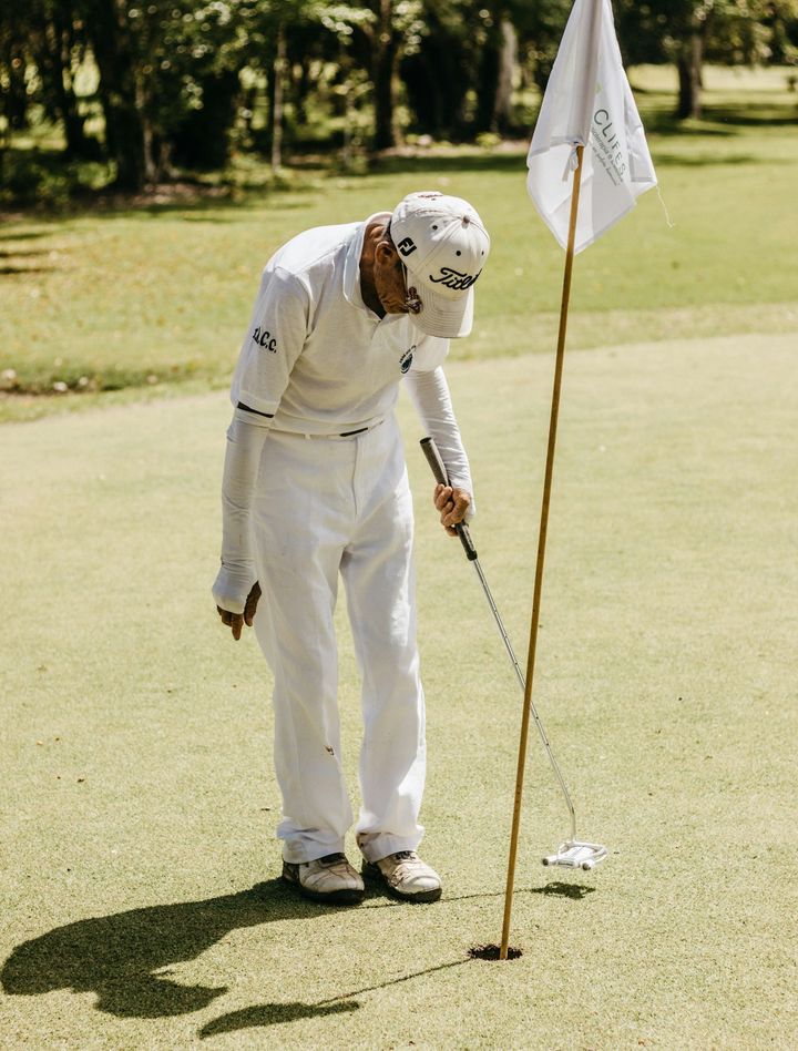 Golf & Brain Special - day 2. Oh yes! Old golfers brains are working better.