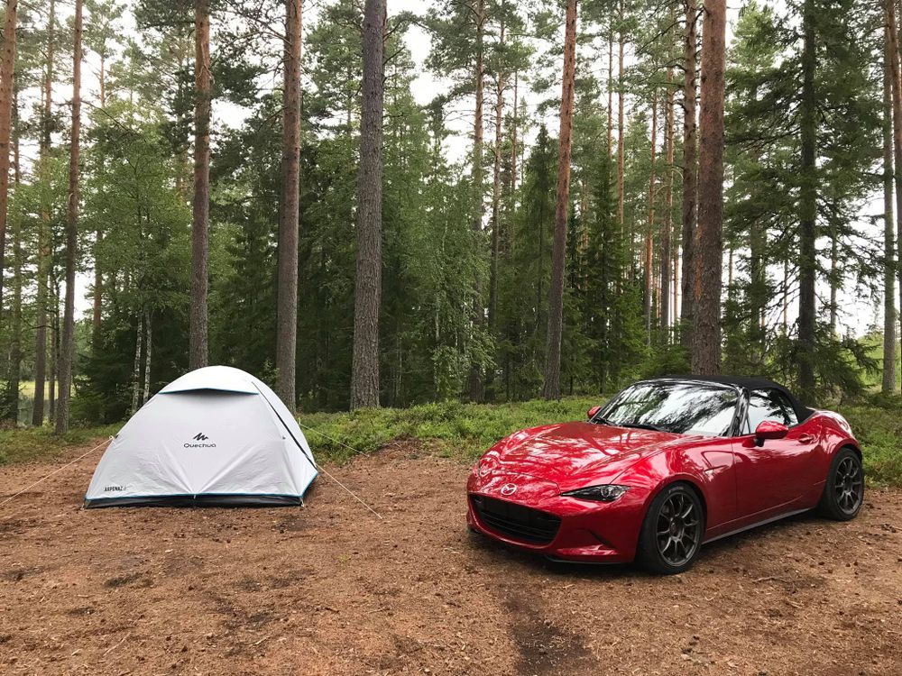 Miata Camping & Road-Trip Hacks post image