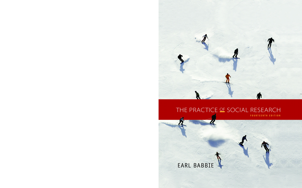 eBook PDF The Practice of Social Research 14th Edition By Earl Babbie