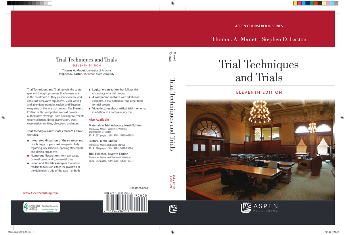 [eTextBook] [PDF] Trial Techniques and Trials 11th Edition By Thomas Mauet, & Stephen Easton