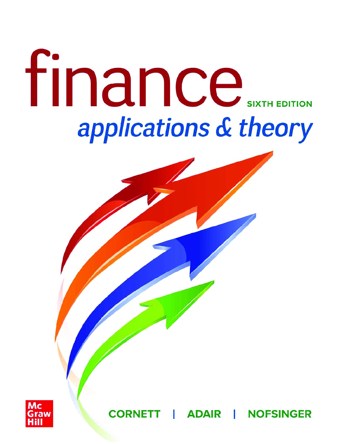 eBook PDF Finance Applications and Theory 6th Edition By Marcia Millon Cornett, Troy Adair, John Nofsinger
