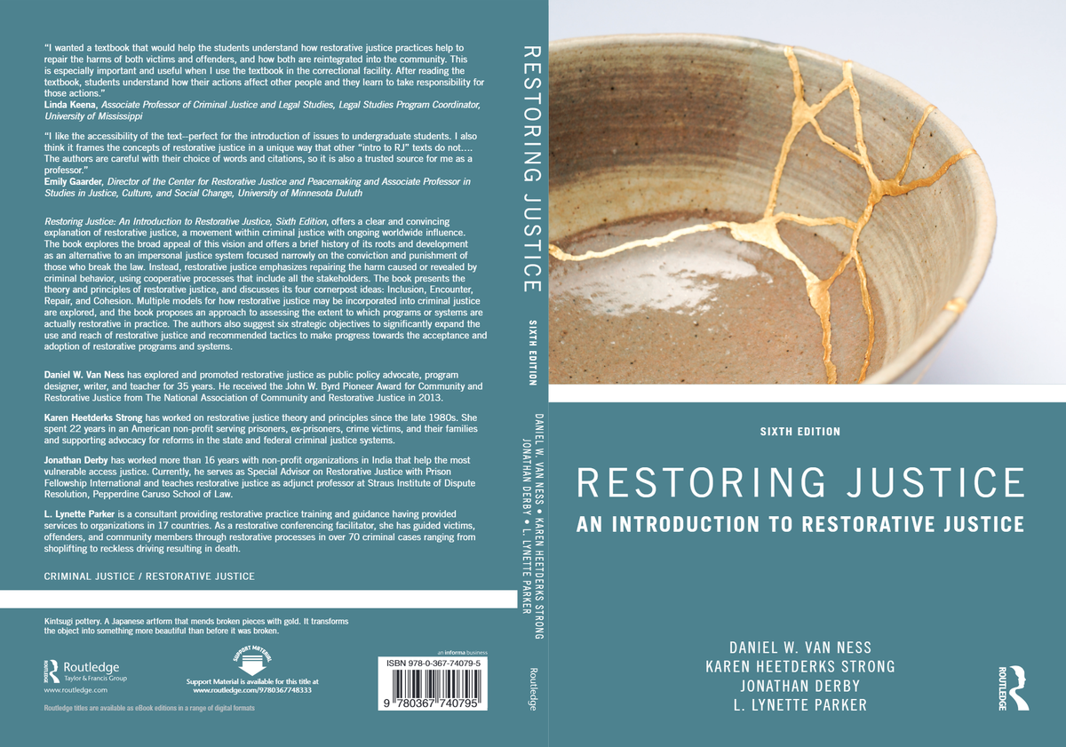 [eTextBook] [PDF] Restoring Justice An Introduction to Restorative Justice 6th Edition By Daniel Van Ness, Karen Heetderks Strong, Jonathan Derby, Lynette Parker