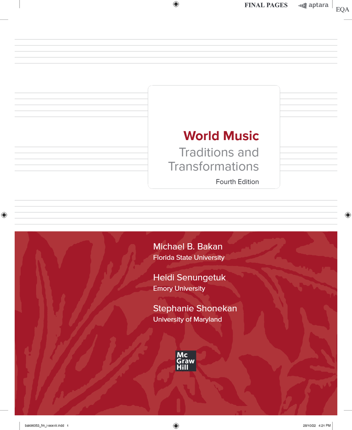 [eTextBook] [PDF] World Music Traditions and Transformations 4th Edition By Michael Bakan