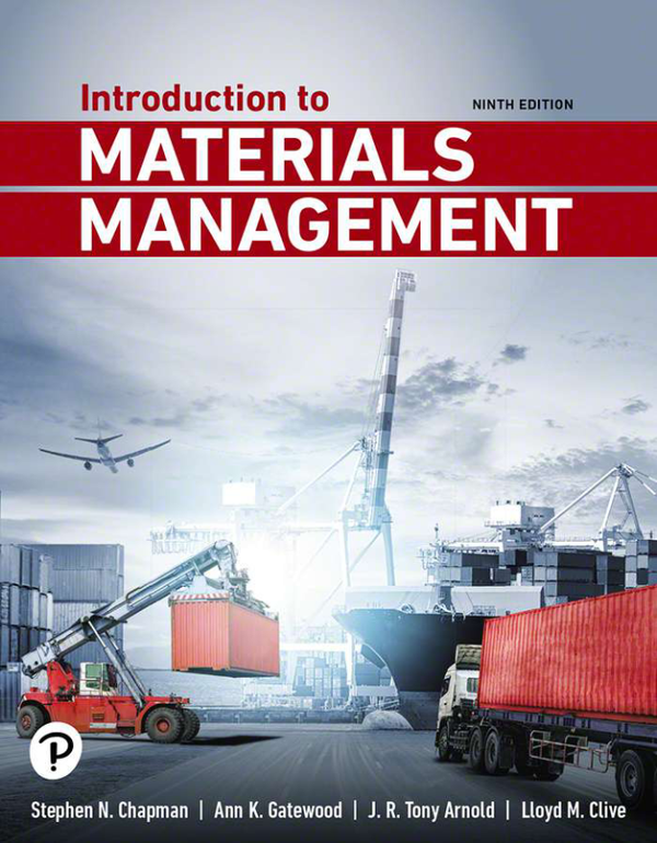 eBook [PDF] Introduction to Materials Management 9th Edition By Stephen Chapman, Ann Gatewood, Tony Arnold, Lloyd Clive