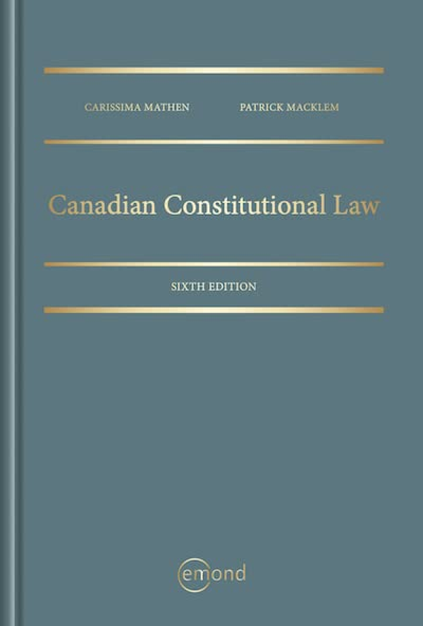 [eBook] (Scan OCR) [PDF] Canadian Constitutional Law 6th Edition By The Constitutional Law Group