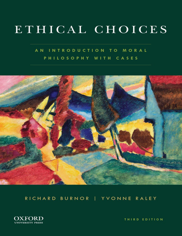 [eBook] (EPUB) [PDF] Ethical Choices 3rd Edition By Richard Burnor