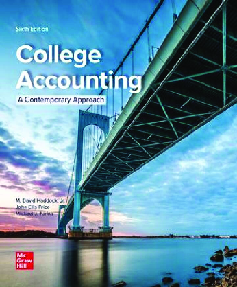 [eTextBook] [PDf] College Accounting A Contemporary Approach 6th Edition By David Haddock, John Price, Michael Farina