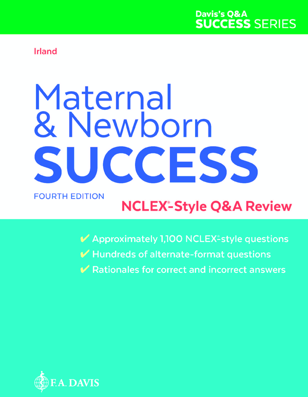 eBook PDF Maternal and Newborn Success NCLEX-Style Q&A Review with Edge Access 4th Edition By Nancy Irland