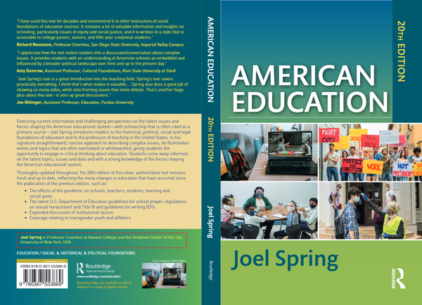 [eTextBook] [PDF] American Education (Sociocultural, Political, and Historical Studies in Education) 20th Edition By Joel Spring