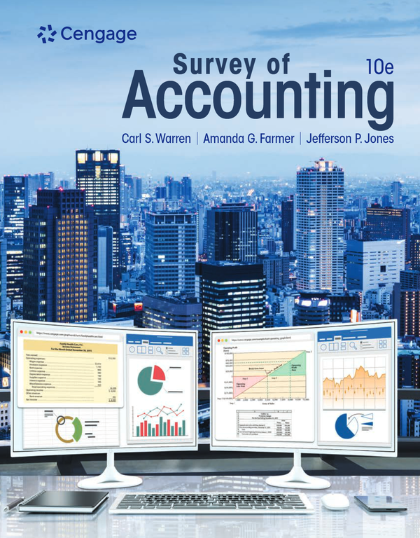 [eTextBook] [PDF] Survey Of Accounting 10th Edition By Carl Warren, Amanda Farmer, Jefferson Jones