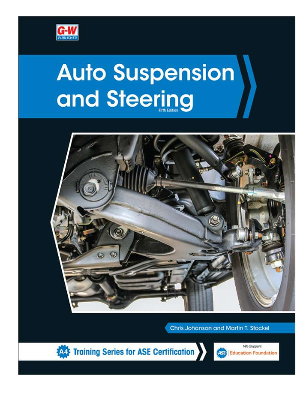 [eTextBook] (EPUB) [PDF] Auto Suspension and Steering 5th Edition By Chris Johanson, Martin Stockel