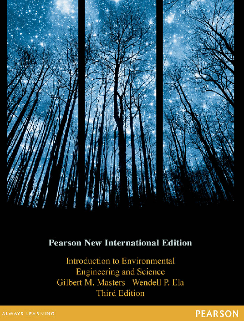 [eTextBook] [PDF] Introduction to Environmental Engineering and Science (International Edition) 3rd Edition By Gilbert Masters, Wendell Ela