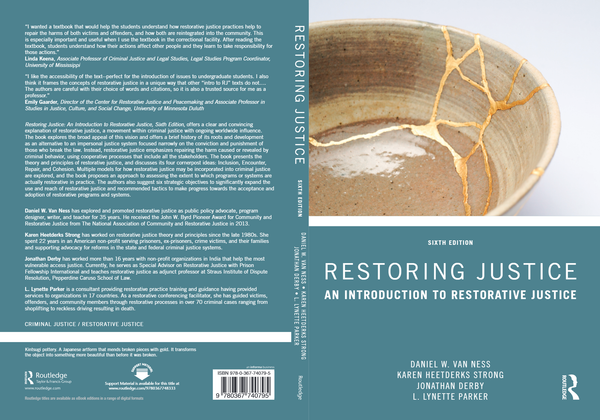 [eTextBook] [PDF] Restoring Justice An Introduction to Restorative Justice 6th Edition By Daniel Van Ness, Karen Heetderks Strong, Jonathan Derby, Lynette Parker