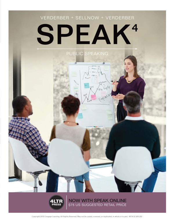 [eTextBook] [PDF] SPEAK 4th Edition By Kathleen Verderber
