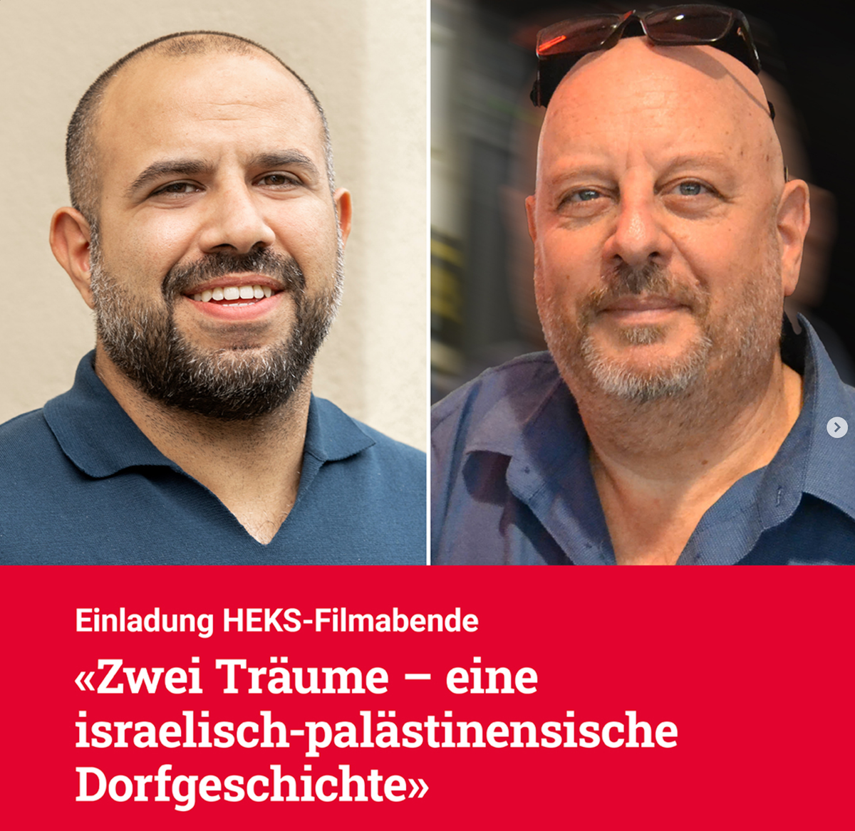 HEKS-Filmabend: «Zwei Träume – eine israelisch-palästinensische Dorfgeschichte»