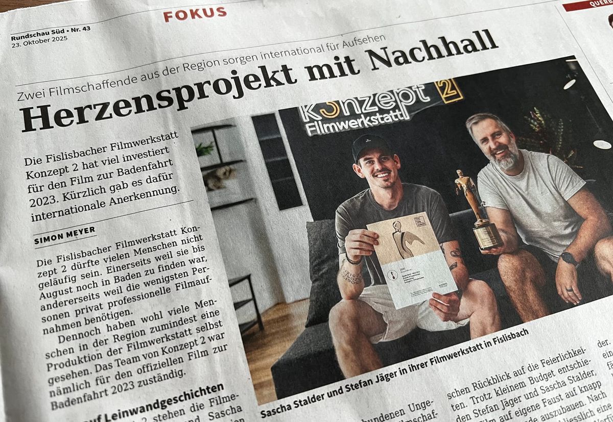 Zwei Badenfahrten, zwei Filme, eine Verwechslung