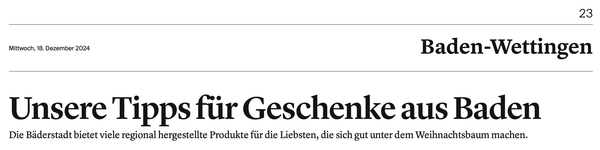 Weihnachtstipps der AZ