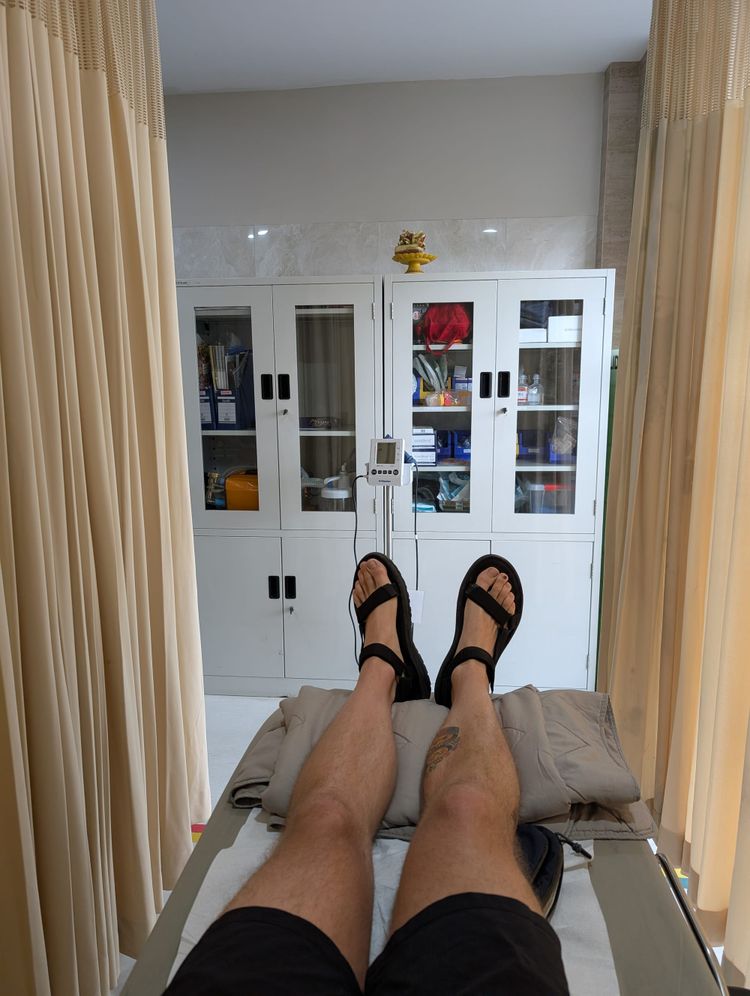 Leaving a Balinese hospital against medical advice is just the beginning