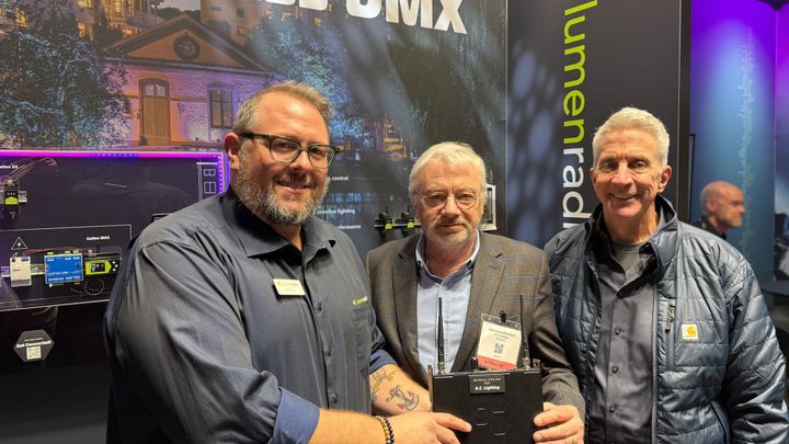 A.C. Lighting Honored as Distributor Of The Year by LumenRadio