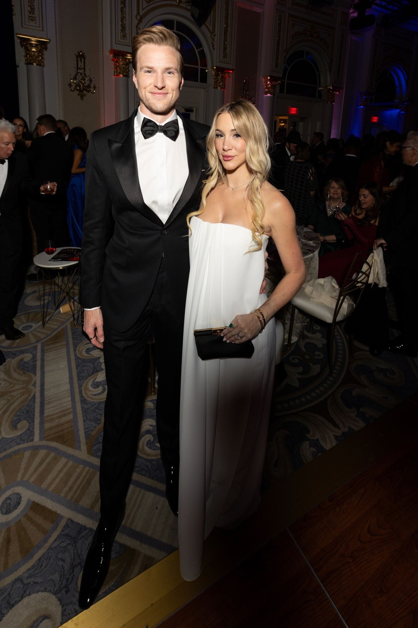 Jordan and Mikhaila Fuller at a New York gala.