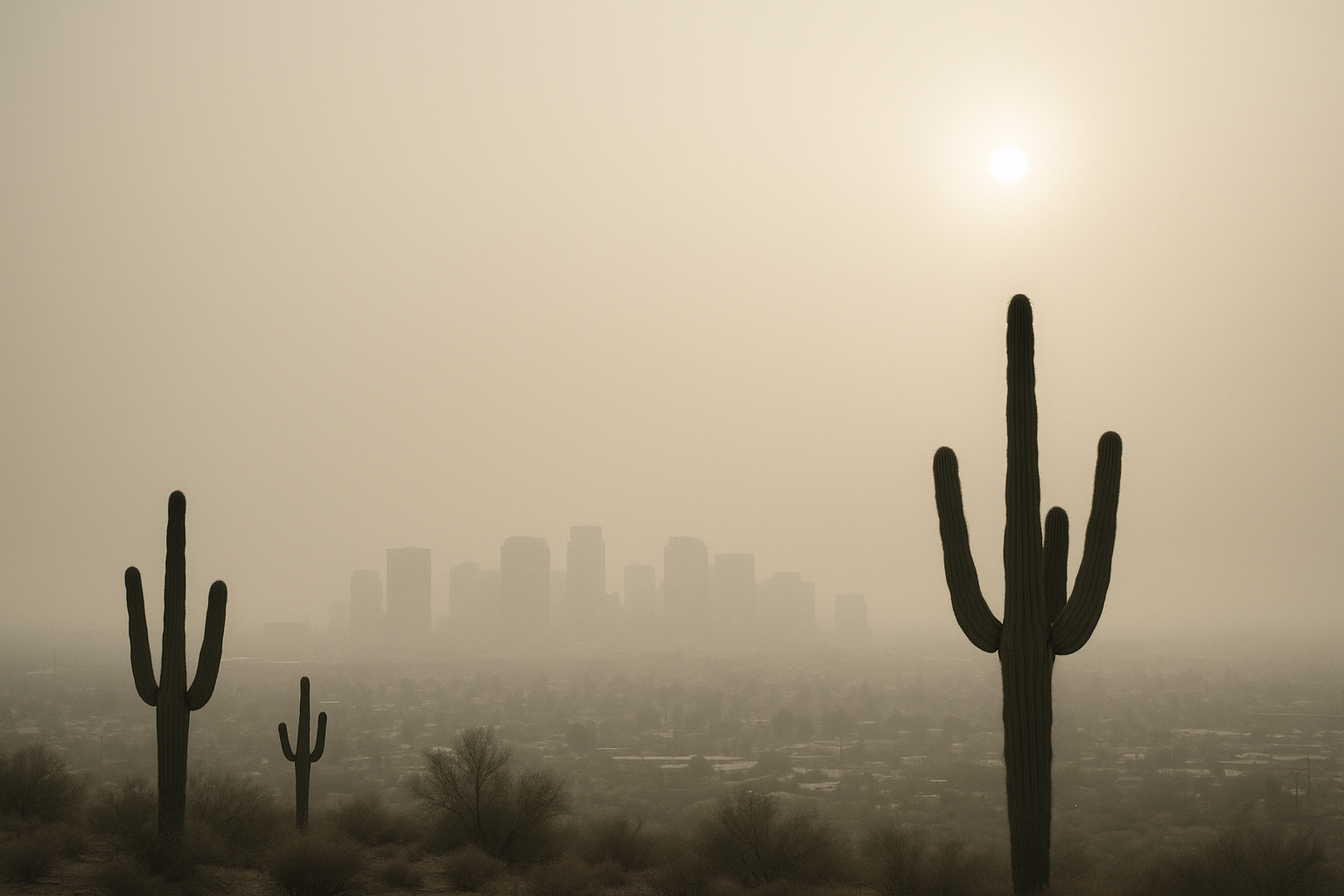 ADEQ Issues Ozone High Pollution Advisory for Phoenix Metro Through Thursday Evening