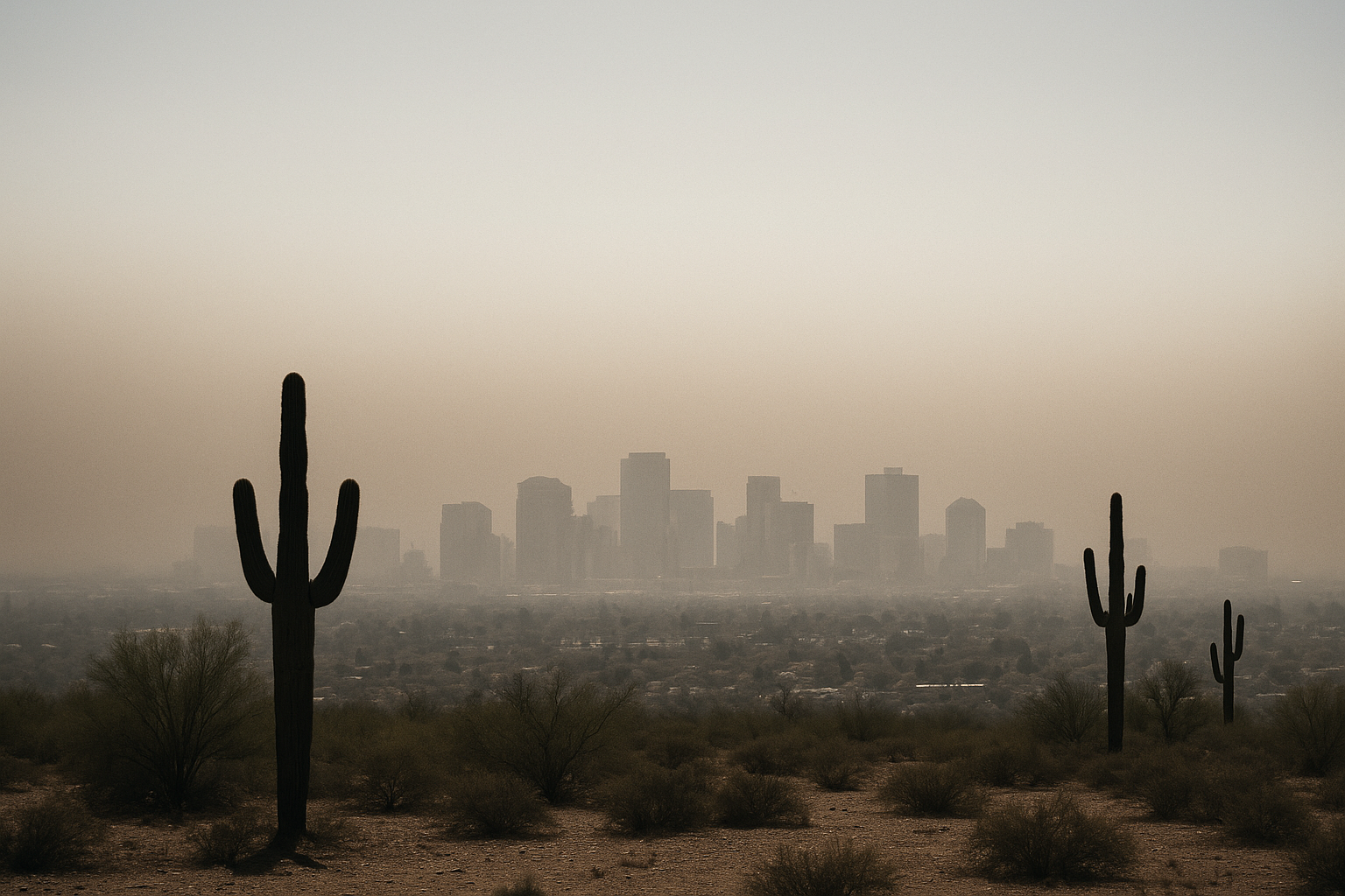 ADEQ Issues Ozone High Pollution Advisory for Phoenix Metro Through Sunday