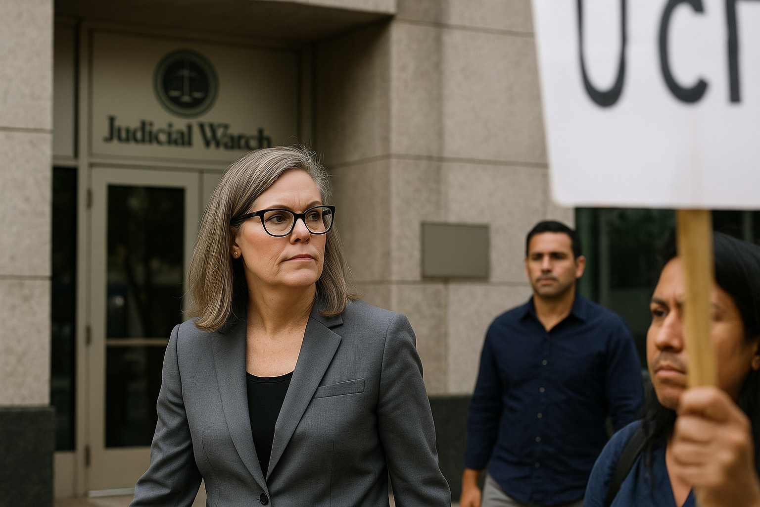 Judicial Watch Sues Gov. Hobbs for Records Behind Arizona ICE Rights Website. The conservative legal group filed suit in M…
