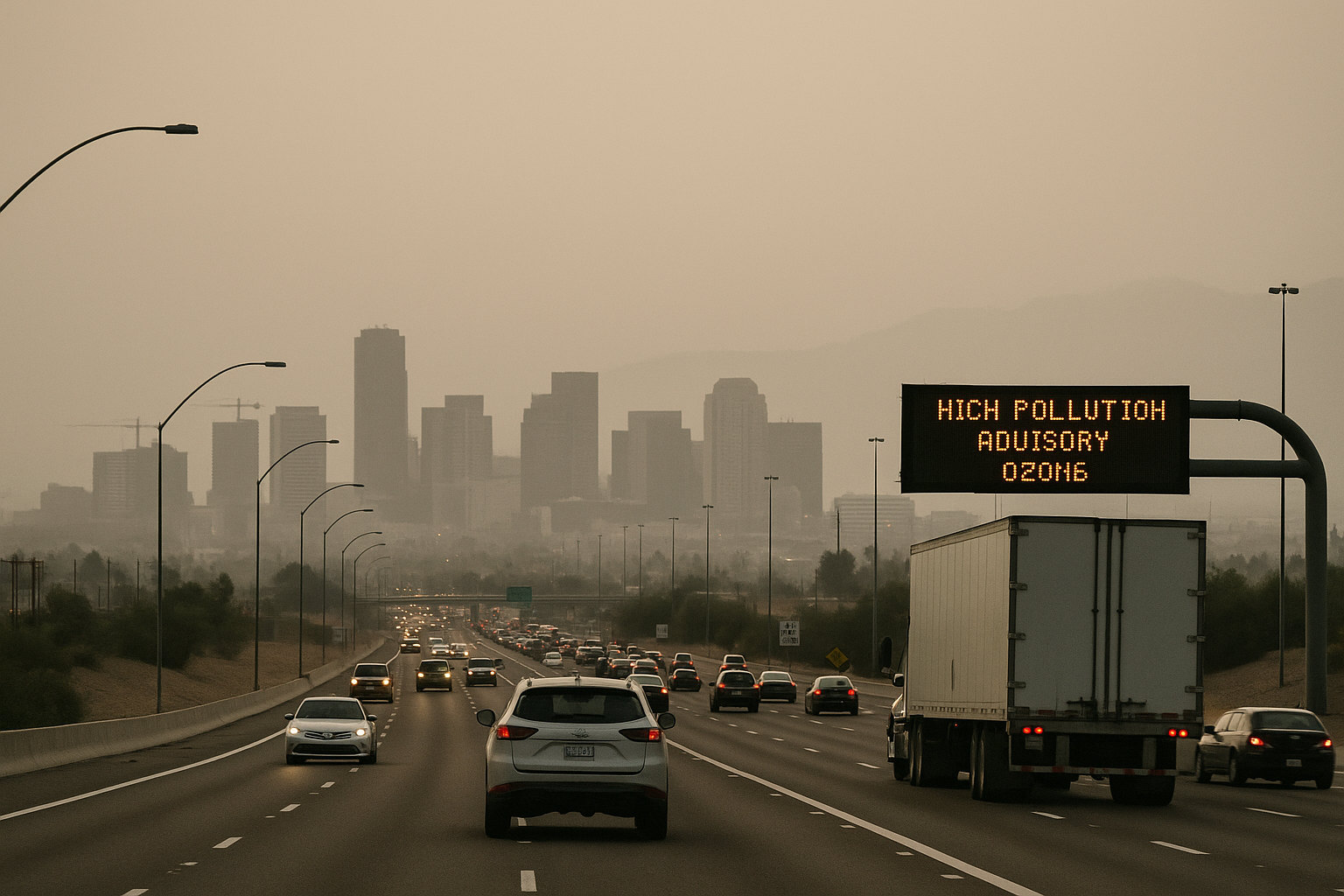 ADEQ Issues Ozone High Pollution Advisory for Phoenix Metro Through Thursday. The Arizona Department of Environmental Qual…