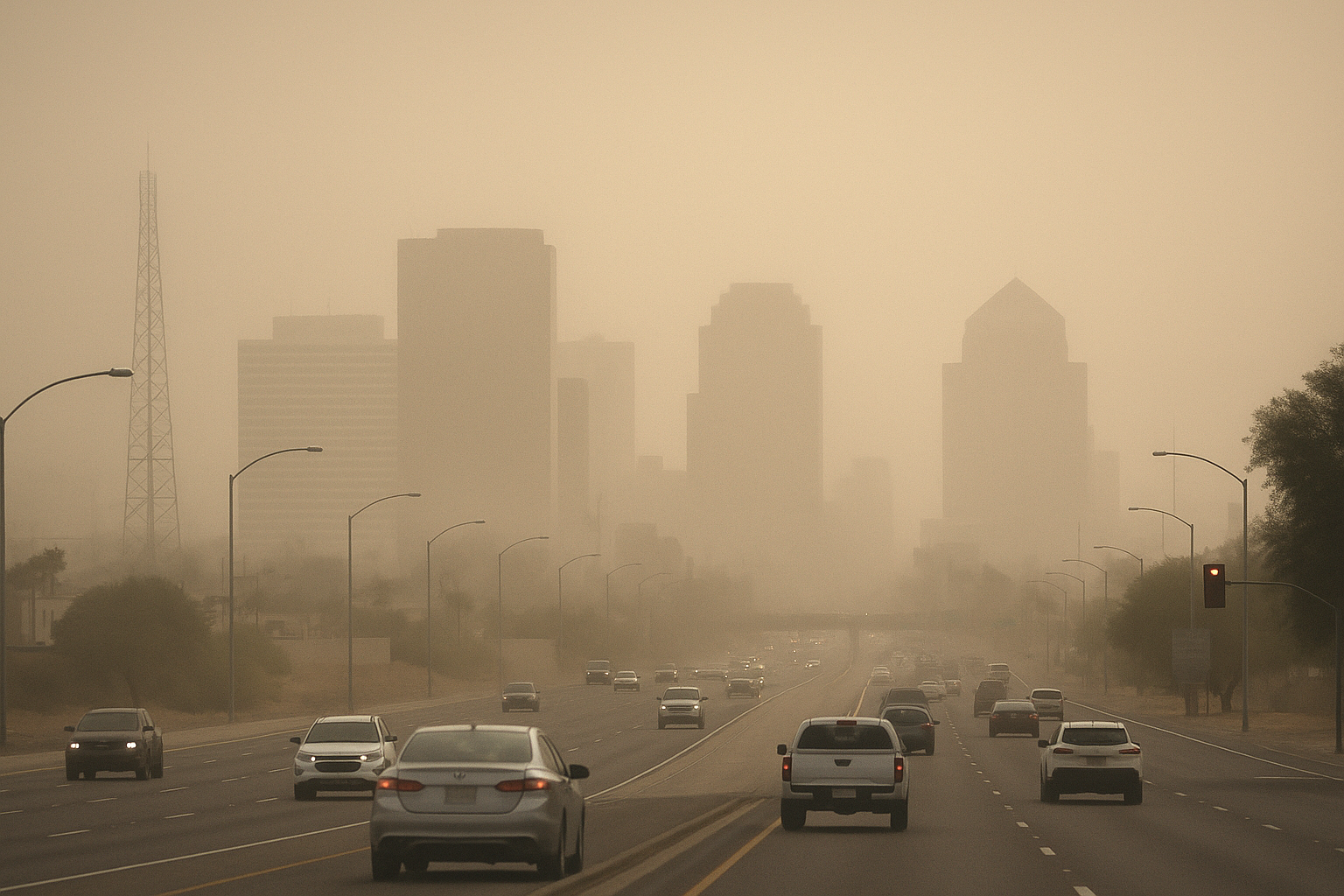 ADEQ Issues PM-10 Dust Advisory for Phoenix Metro Through 9 p.m. Tuesday. Strong, gusty winds are expected to kick up wide…