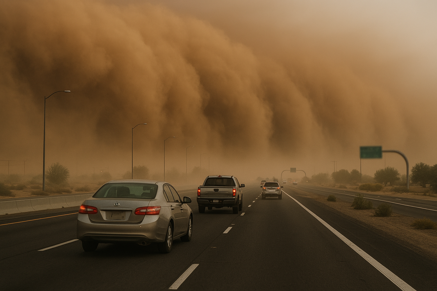 DUST STORM WARNING: NWS Issues Severe Alert for Western Maricopa County Through Midnight. A dust channel near Buckeye is p…