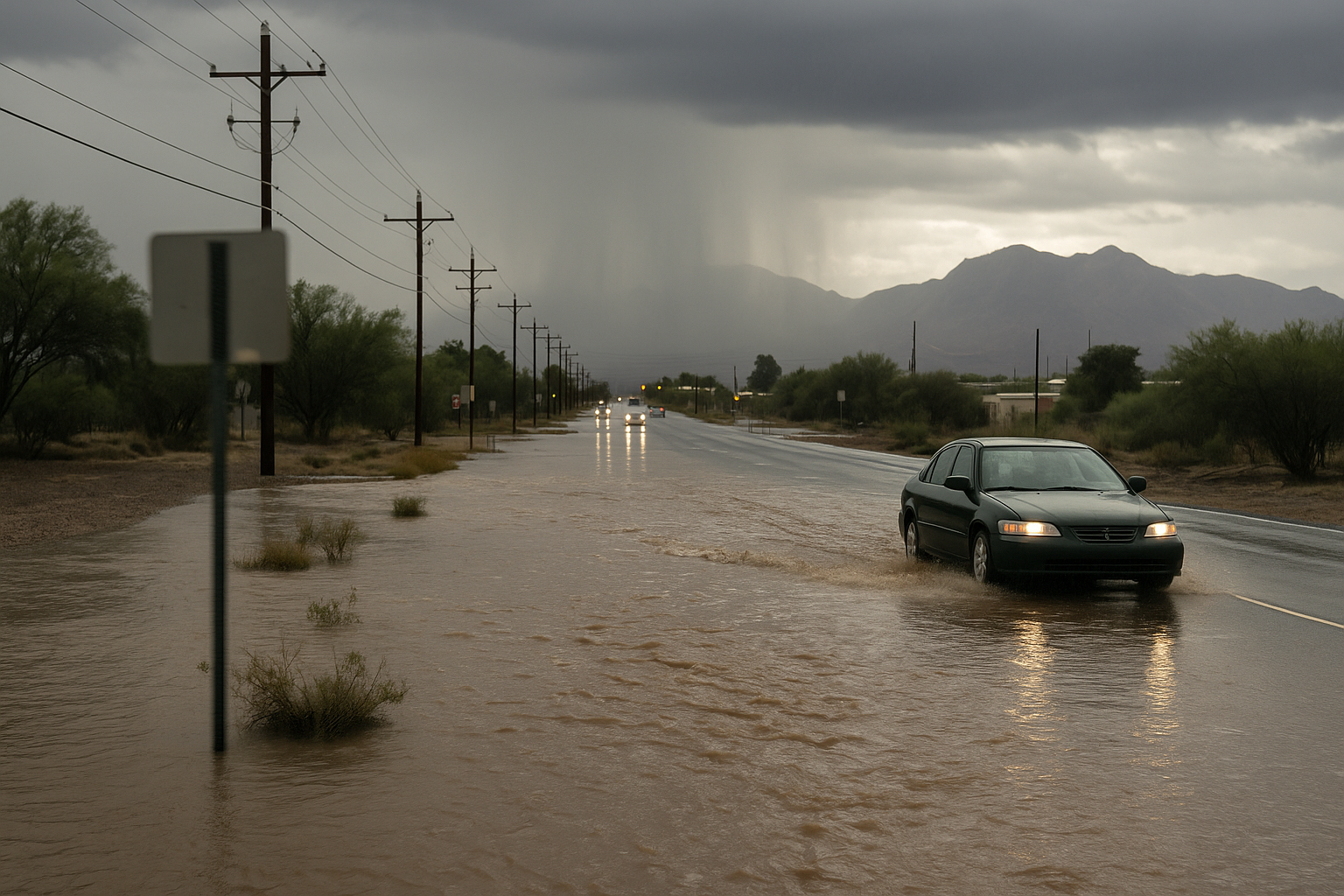 Flood Watch in Effect for Southeast Arizona as Storm Chances Rise Through Wednesday. Heavy rainfall and localized flash fl…