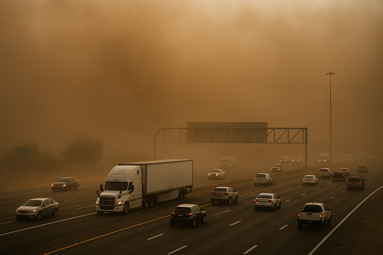 NWS Issues Dust Storm Warning for Maricopa County, I-10 Corridor Until 11 p.m.. A wall of dust moving west at 20 mph is cu…
