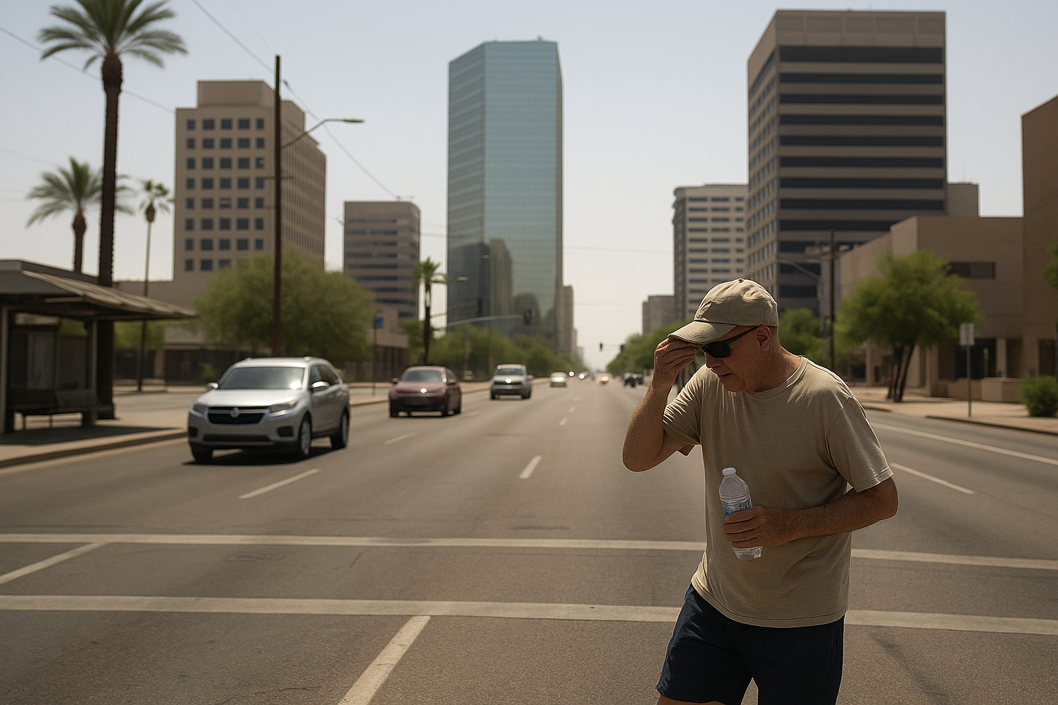 Phoenix Hits 115 Degrees Saturday, Breaking 2011 Record as Heat Extends Into Next Week. An Extreme Heat Warning and First …