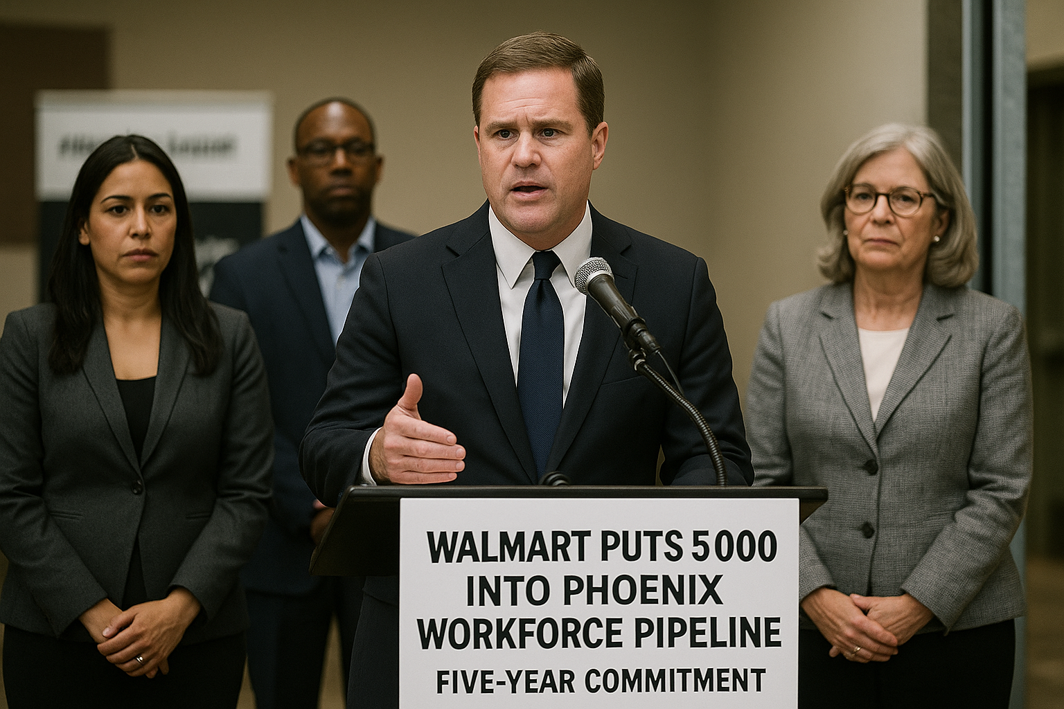 Walmart Puts $250,000 Into Phoenix Workforce Pipeline, With Five-Year Commitment to Follow. The Center for the Future of A…