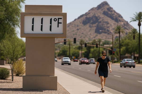 NWS Issues Extreme Heat Warning for Scottsdale, Paradise Valley Through Tuesday Evening