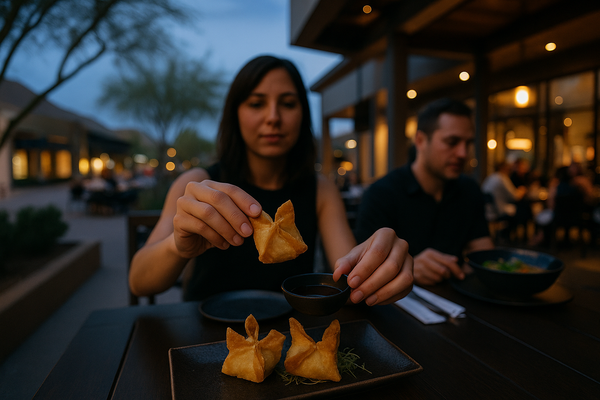 Riot Hospitality, JING, and Clever Koi Are Elevating Crab Rangoon Across Scottsdale