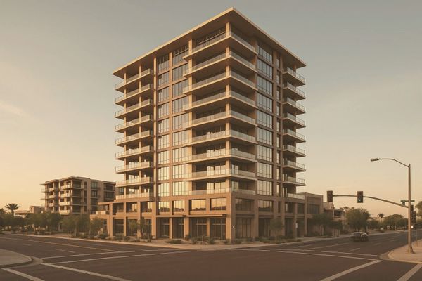 Scottsdale Board Approves 14-Story Mixed-Use Tower at 7201 E. Camelback Road