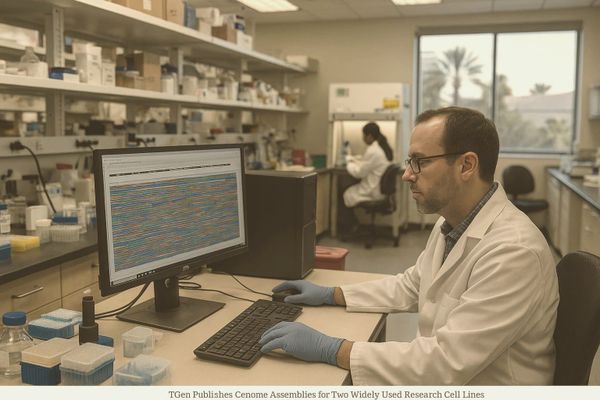 TGen Publishes Genome Assemblies for Two Widely Used Research Cell Lines