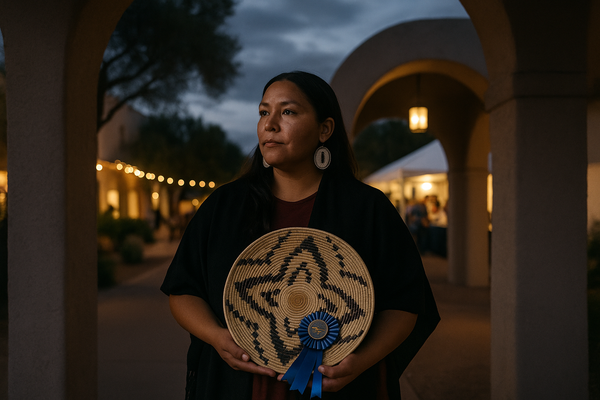 Walker River Paiute Artist Jacqueline Rickard Takes Best of Show at Heard Museum's 68th Indian Fair & Market